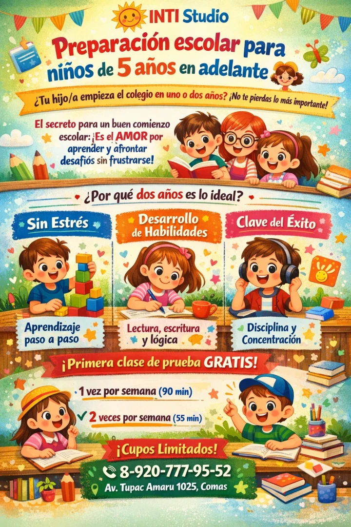 Una representación gráfica de Flyer INTI Studio