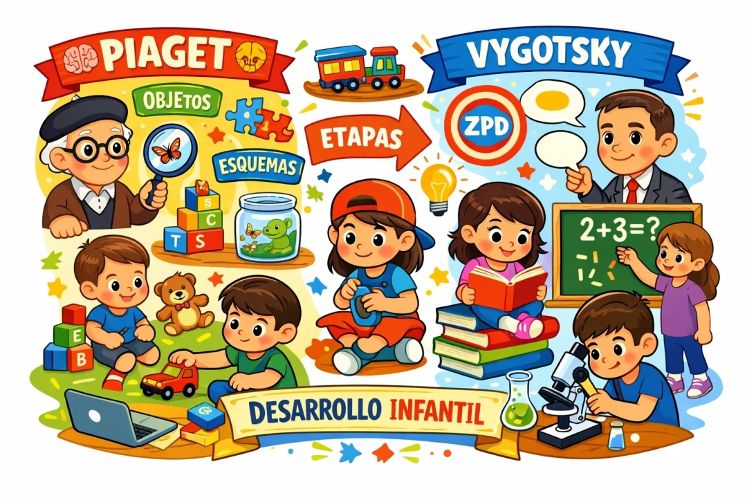 Una representación gráfica de Teoría del desarrollo infantil