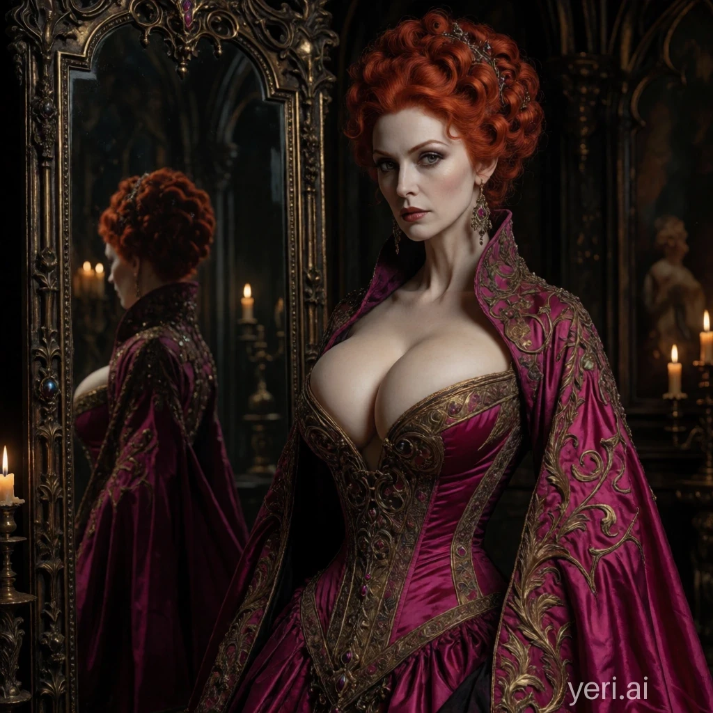 Una representación gráfica de Dark Fantasy Portrait