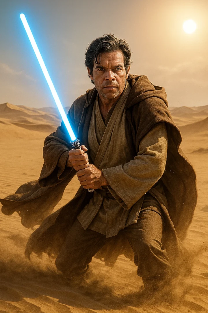 Una representación gráfica de El Obi-Wan kenobi que llevas dentro