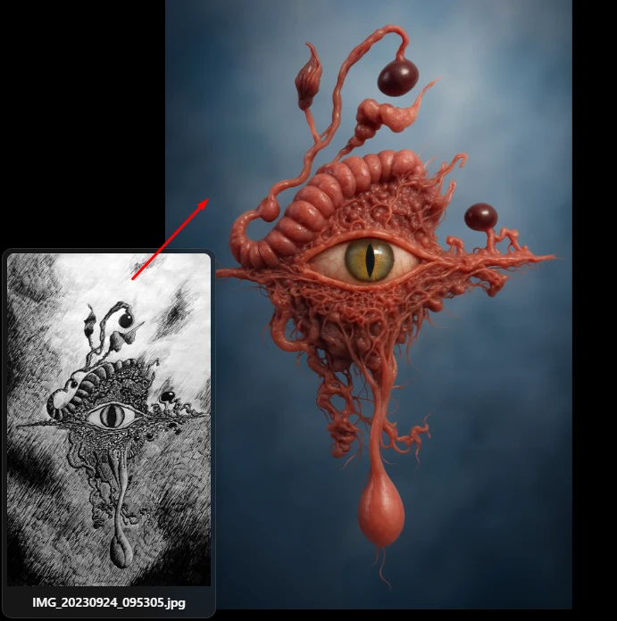Una representación gráfica de Generar una imagen médica 3D desde una ilustracion a blanco y negro