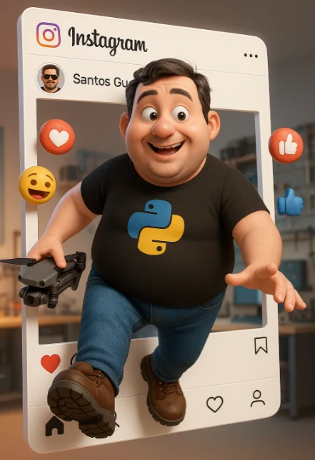 Una representación gráfica de Héroe Digital en Instagram