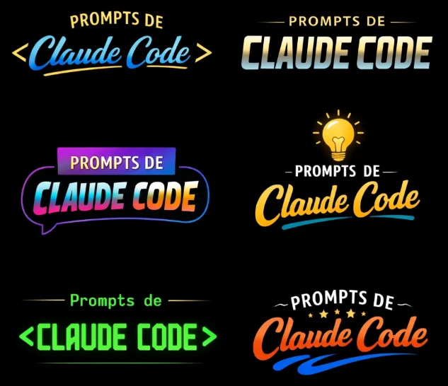 Una representación gráfica de Pack de 6 Logotipos